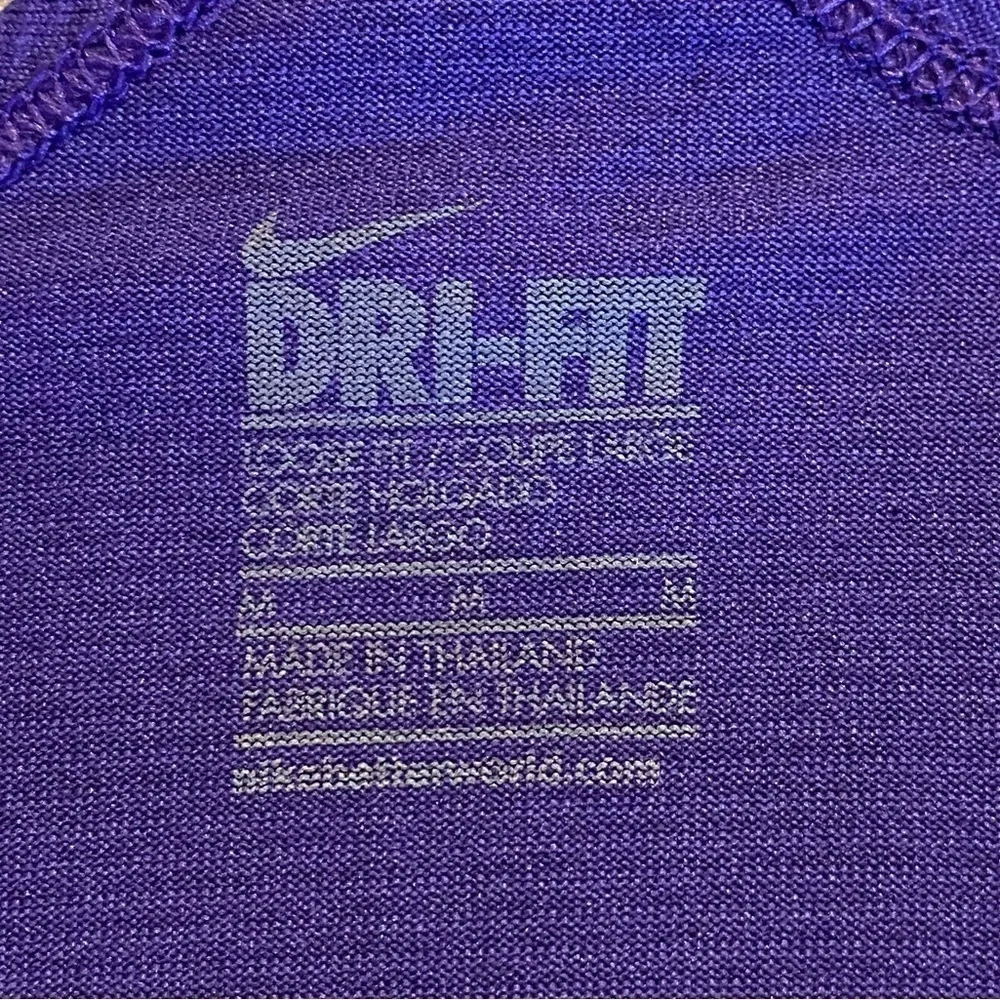 Nike elasticka Grx racer tank top purple woman’s size medium like new
